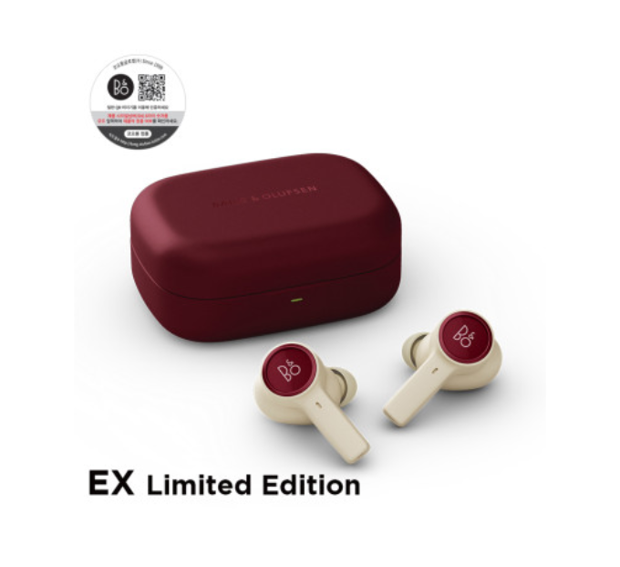 (~02.05)[30기] 뱅앤올룹슨 베오플레이 EX (Beoplay EX) 한정판 Lunar Red 노이즈 캔슬링 완전 무선 이어폰
